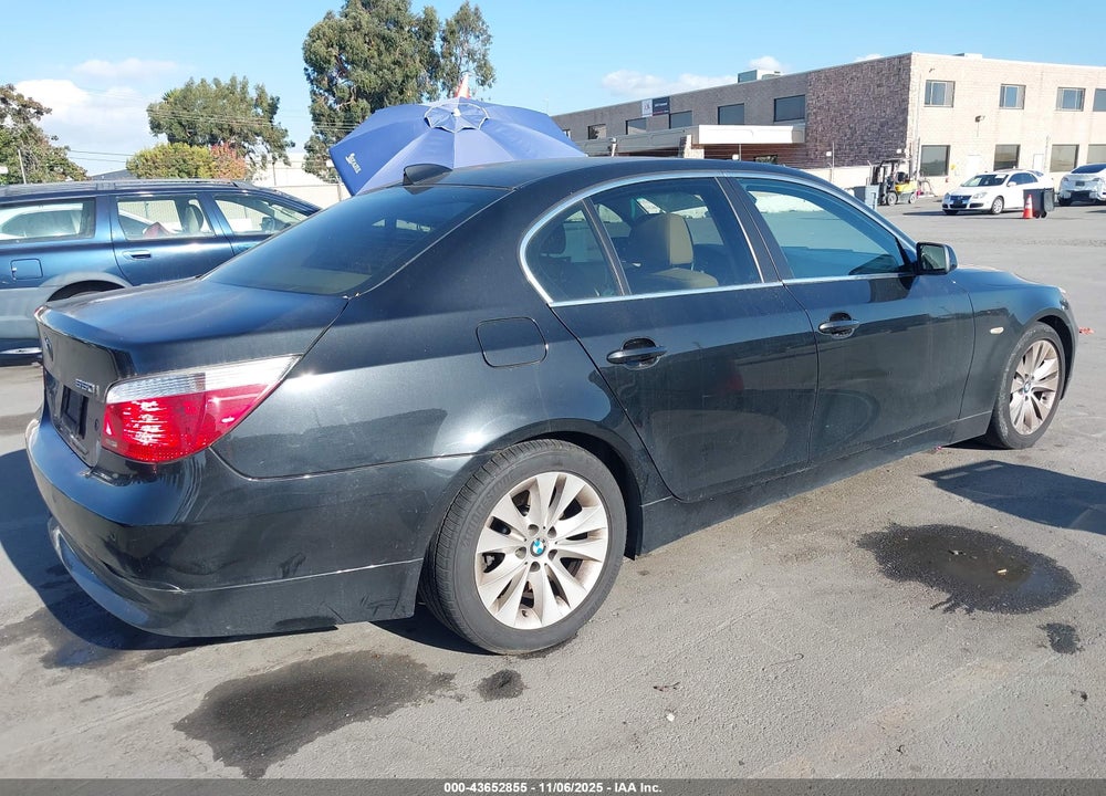 2006 BMW 550I VIN: WBANB535X6CP01752