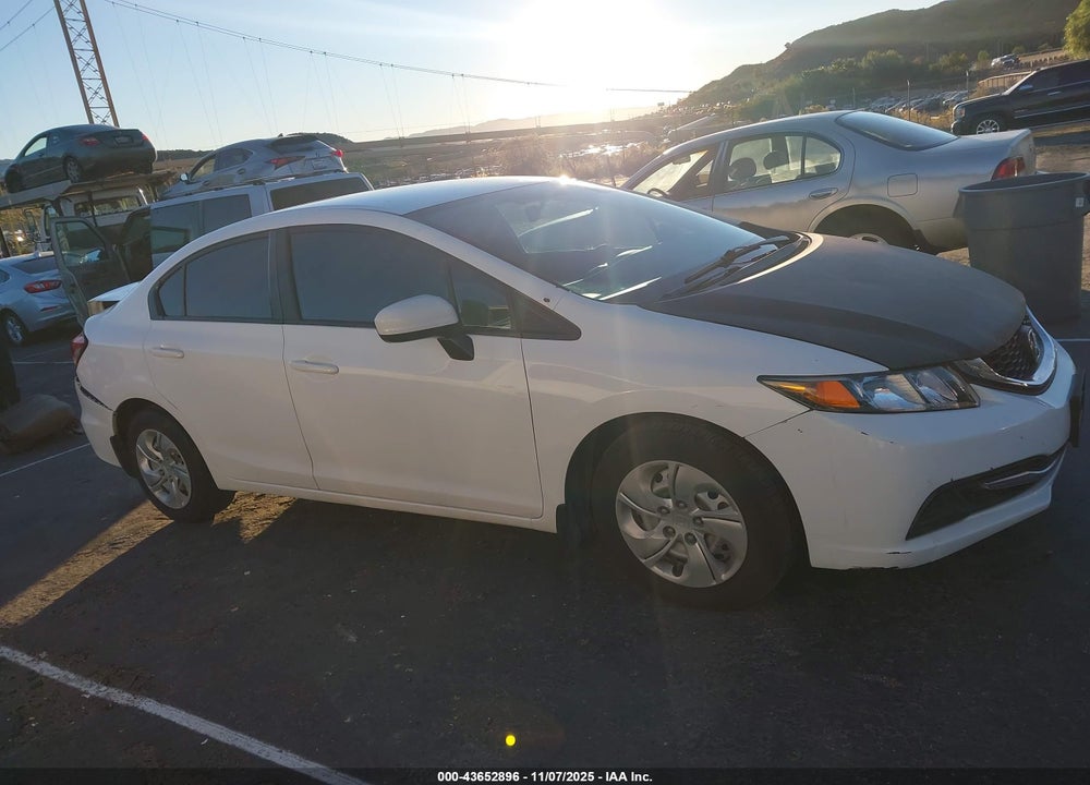 2015 HONDA CIVIC LX VIN: 19XFB2F5XFE250901