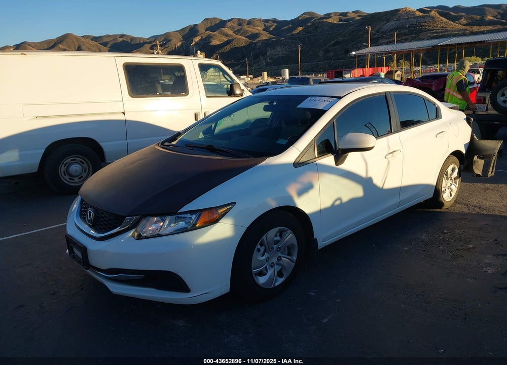 2015 HONDA CIVIC LX VIN: 19XFB2F5XFE250901