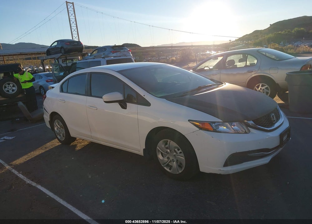 2015 HONDA CIVIC LX VIN: 19XFB2F5XFE250901