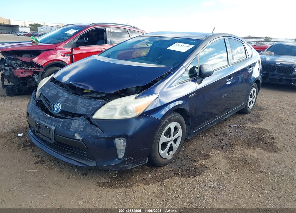 2013 TOYOTA PRIUS FOUR VIN: JTDKN3DU8D0356307