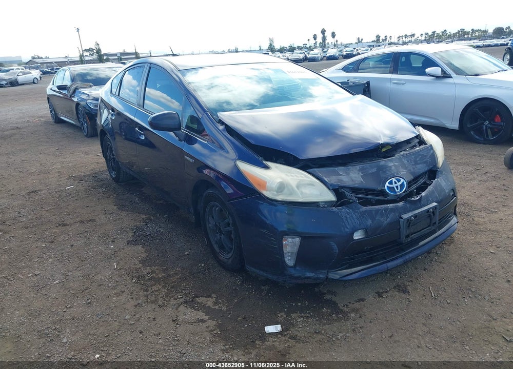 2013 TOYOTA PRIUS FOUR VIN: JTDKN3DU8D0356307
