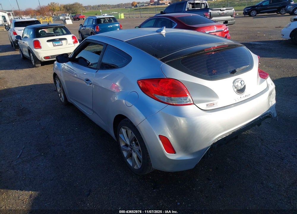 2017 HYUNDAI VELOSTER VIN: KMHTC6AD8HU304802