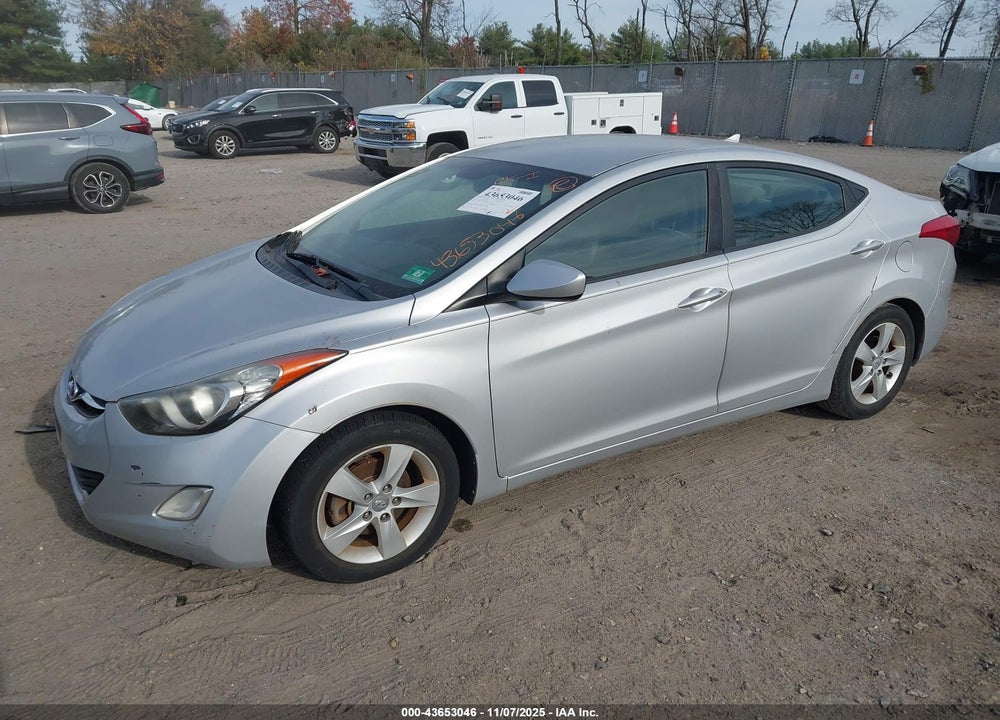 2013 HYUNDAI ELANTRA GLS/LIMITED VIN: KMHDH4AE1DU530595