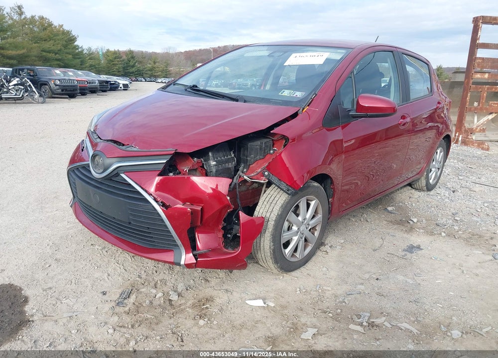 2017 TOYOTA YARIS LE VIN: VNKKTUD30HA082644