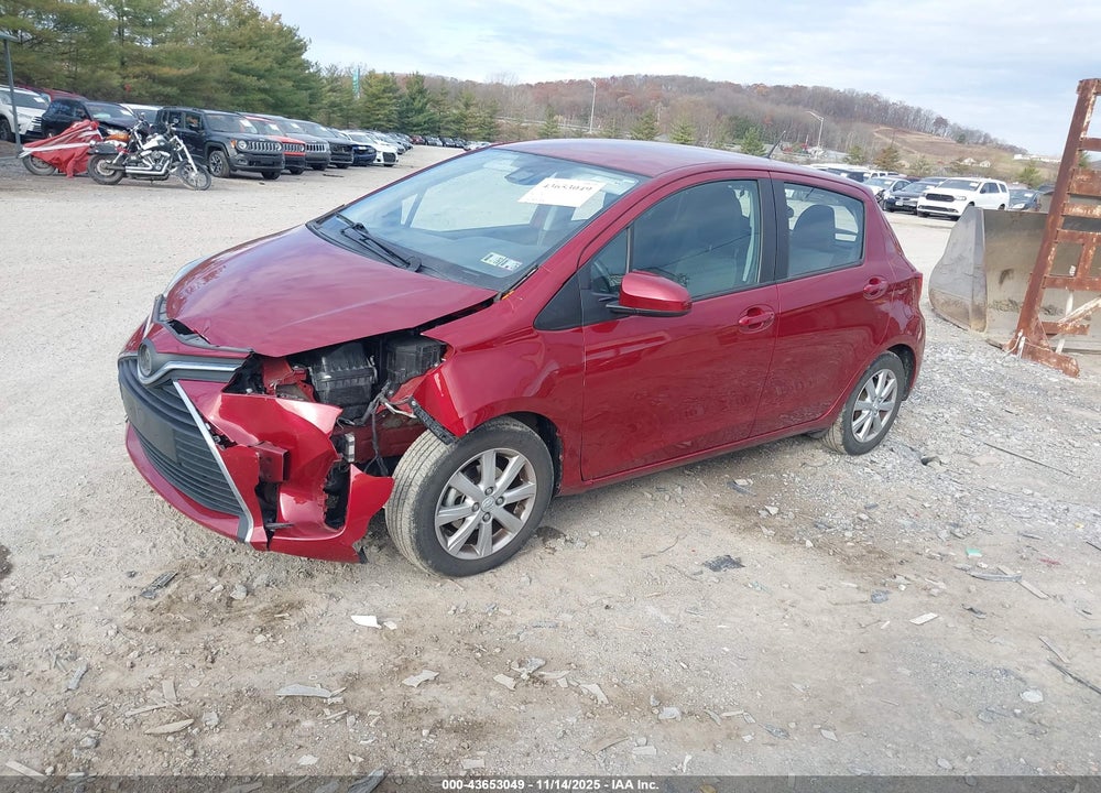 2017 TOYOTA YARIS LE VIN: VNKKTUD30HA082644