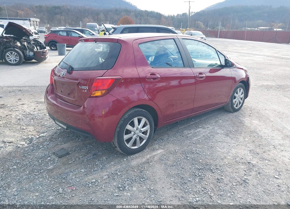 2017 TOYOTA YARIS LE VIN: VNKKTUD30HA082644