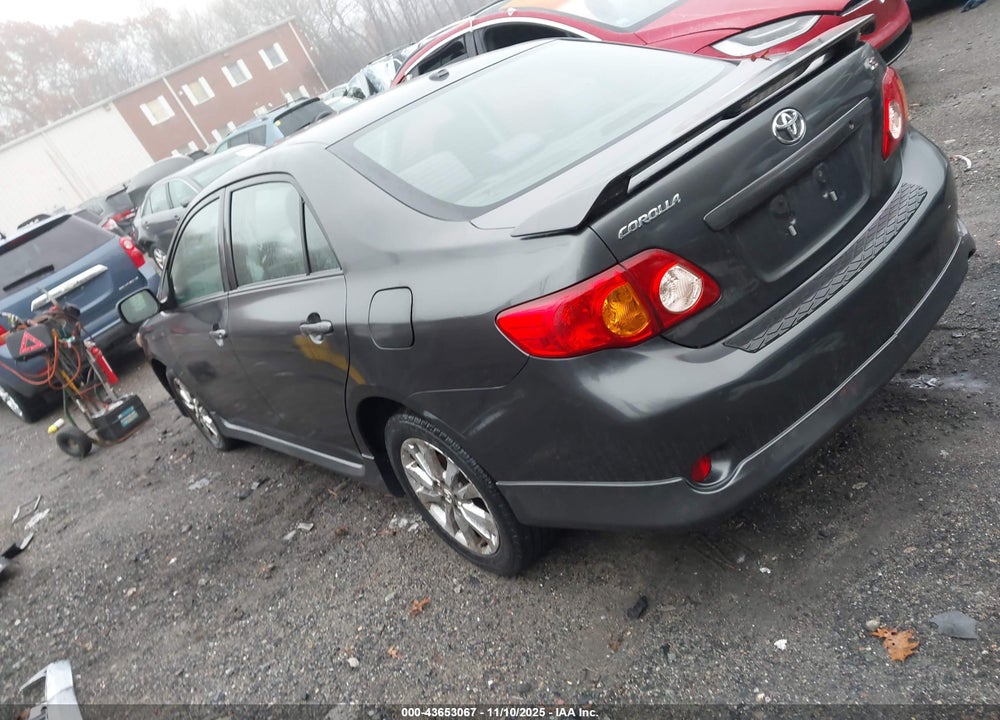 2009 TOYOTA COROLLA S VIN: 1NXBU40E29Z077793