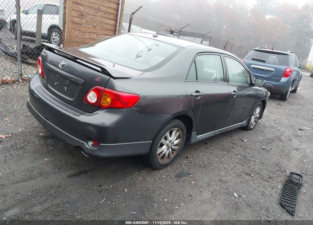 2009 TOYOTA COROLLA S VIN: 1NXBU40E29Z077793