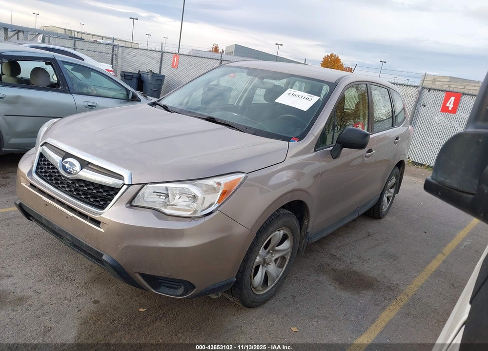 2014 SUBARU FORESTER 2.5I VIN: JF2SJAACXEG518606