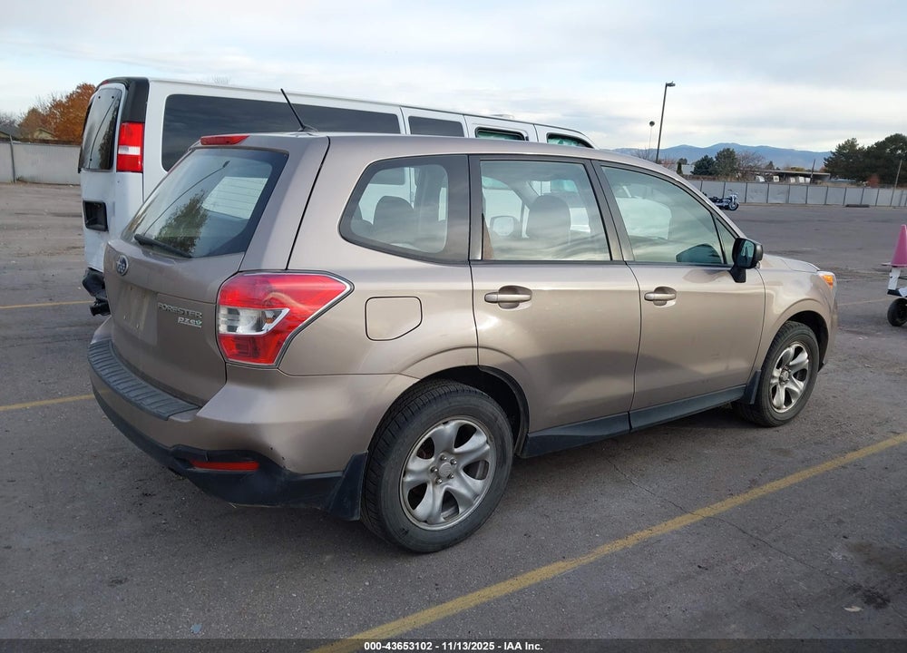 2014 SUBARU FORESTER 2.5I VIN: JF2SJAACXEG518606