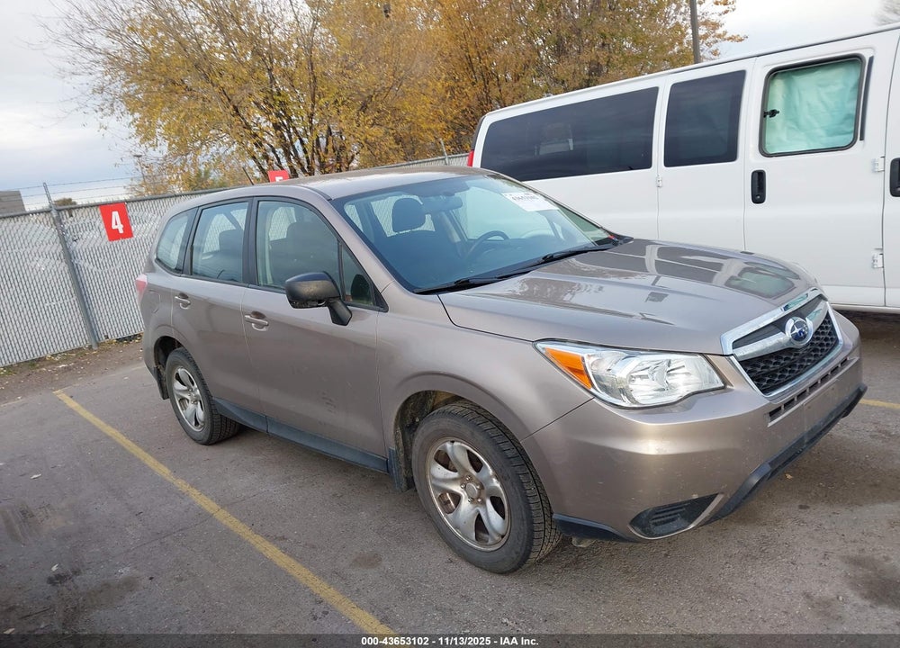 2014 SUBARU FORESTER 2.5I VIN: JF2SJAACXEG518606
