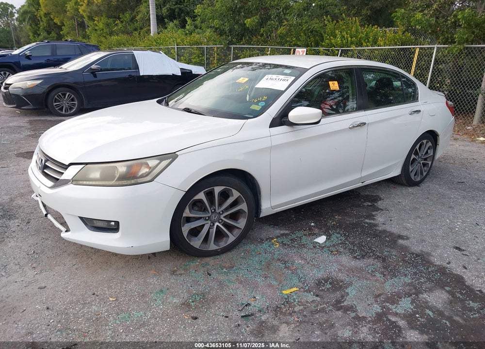 2015 HONDA ACCORD SPORT VIN: 1HGCR2F56FA017648