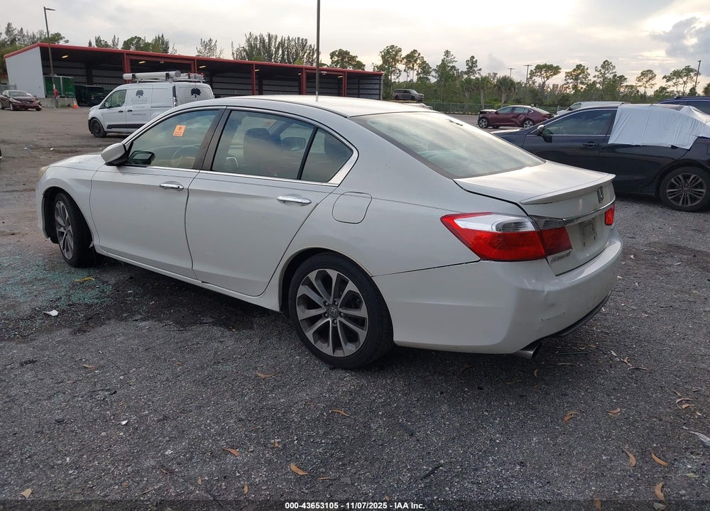 2015 HONDA ACCORD SPORT VIN: 1HGCR2F56FA017648