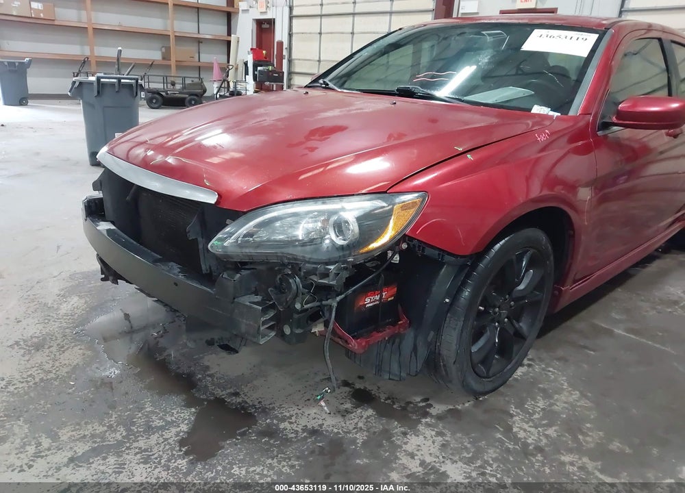 2013 CHRYSLER 200 LIMITED VIN: 1C3CCBCGXDN729287