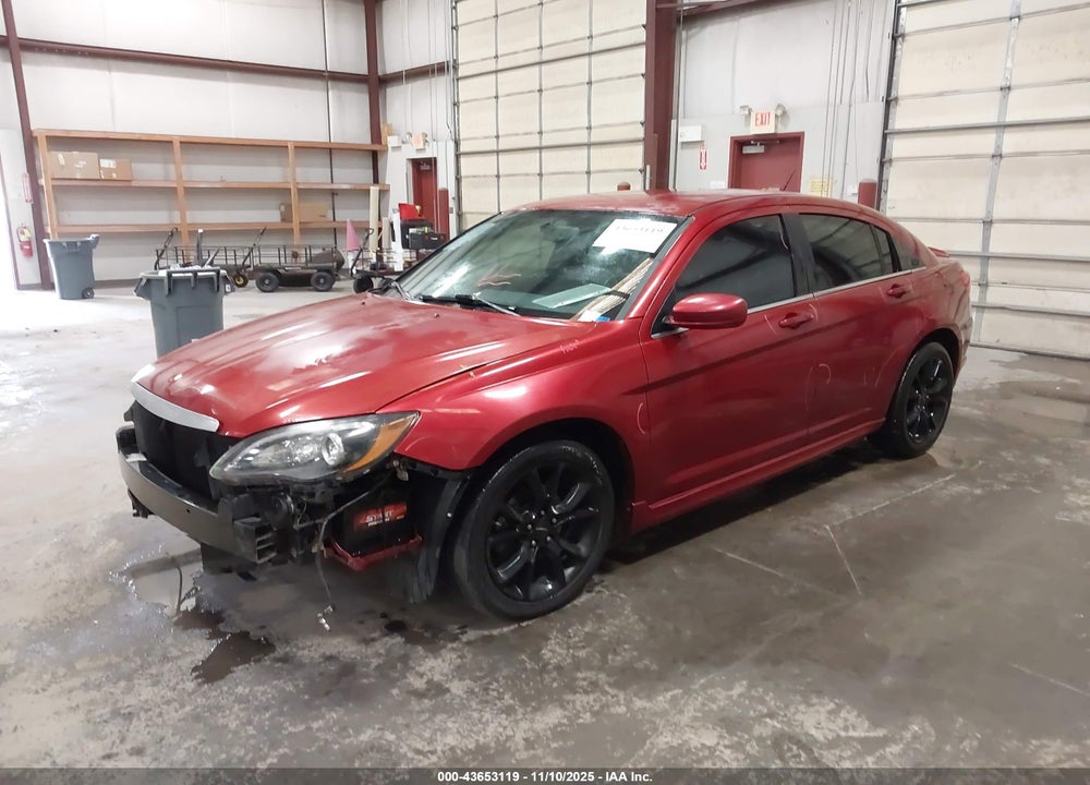 2013 CHRYSLER 200 LIMITED VIN: 1C3CCBCGXDN729287