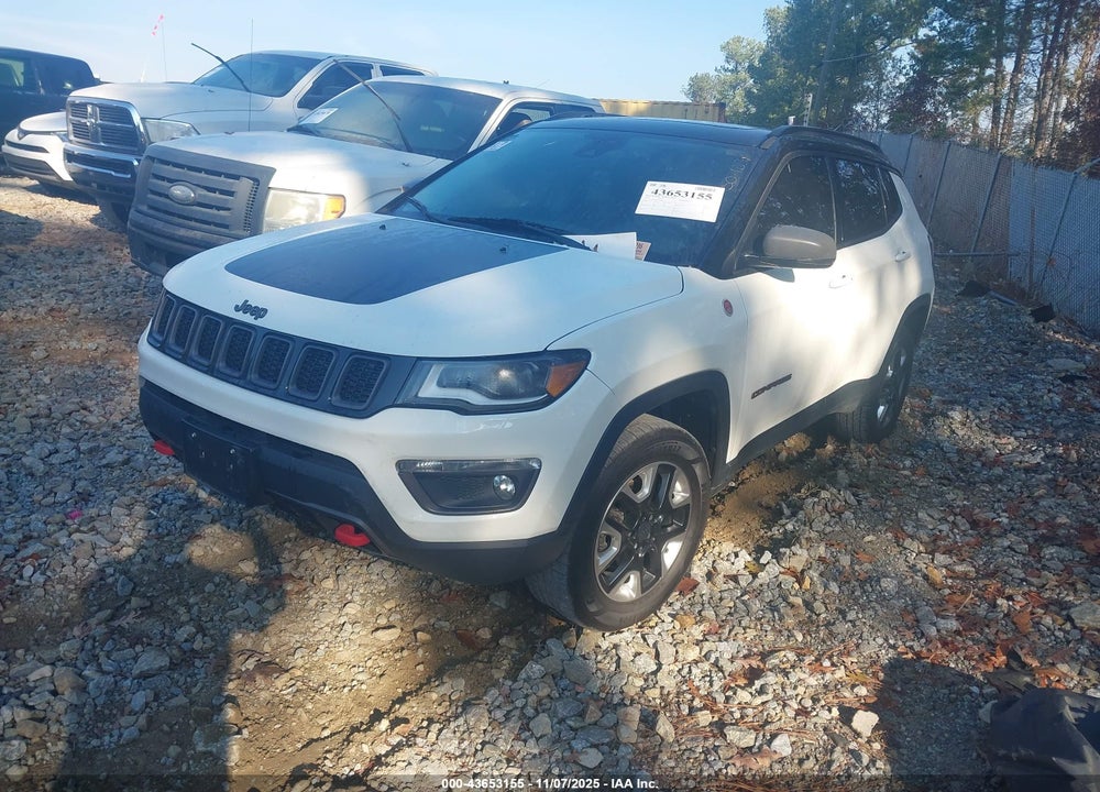 2018 JEEP COMPASS TRAILHAWK 4X4 VIN: 3C4NJDDB8JT192617