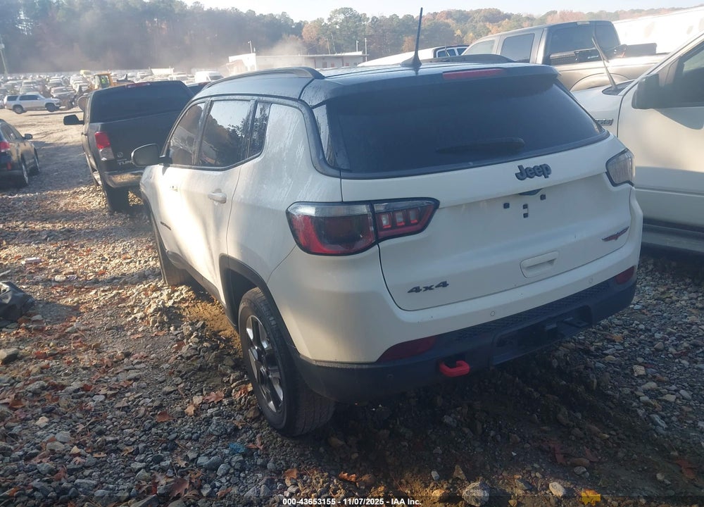 2018 JEEP COMPASS TRAILHAWK 4X4 VIN: 3C4NJDDB8JT192617