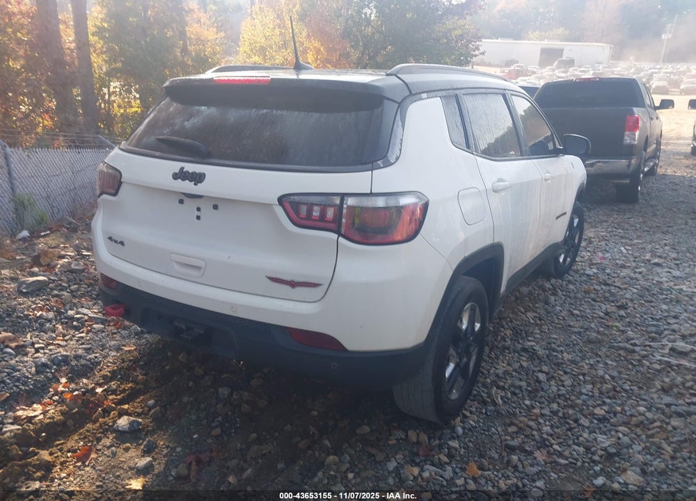 2018 JEEP COMPASS TRAILHAWK 4X4 VIN: 3C4NJDDB8JT192617