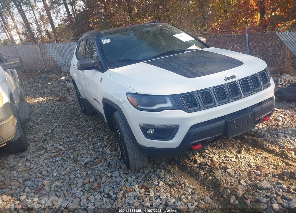 2018 JEEP COMPASS TRAILHAWK 4X4 VIN: 3C4NJDDB8JT192617