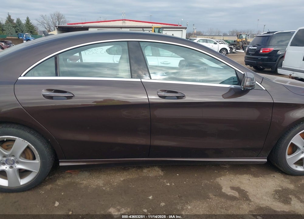 2015 MERCEDES-BENZ CLA-CLASS VIN: WDDSJ4GB6FN209250