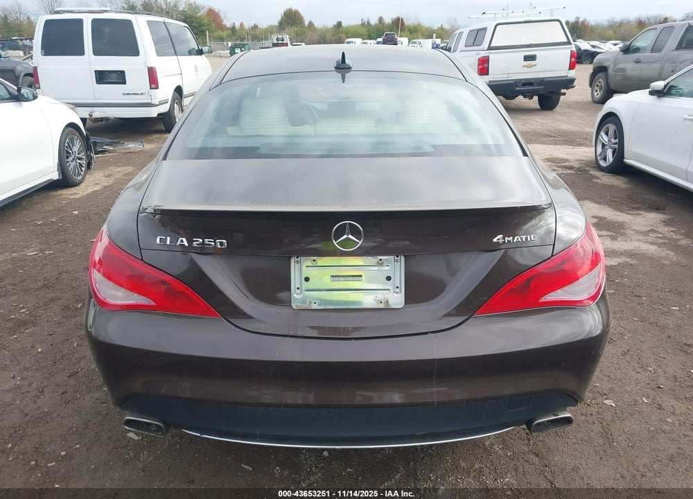 2015 MERCEDES-BENZ CLA-CLASS VIN: WDDSJ4GB6FN209250