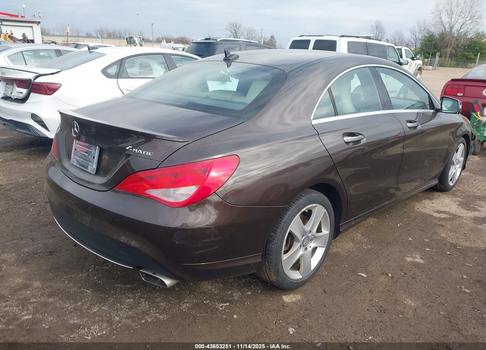 2015 MERCEDES-BENZ CLA-CLASS VIN: WDDSJ4GB6FN209250