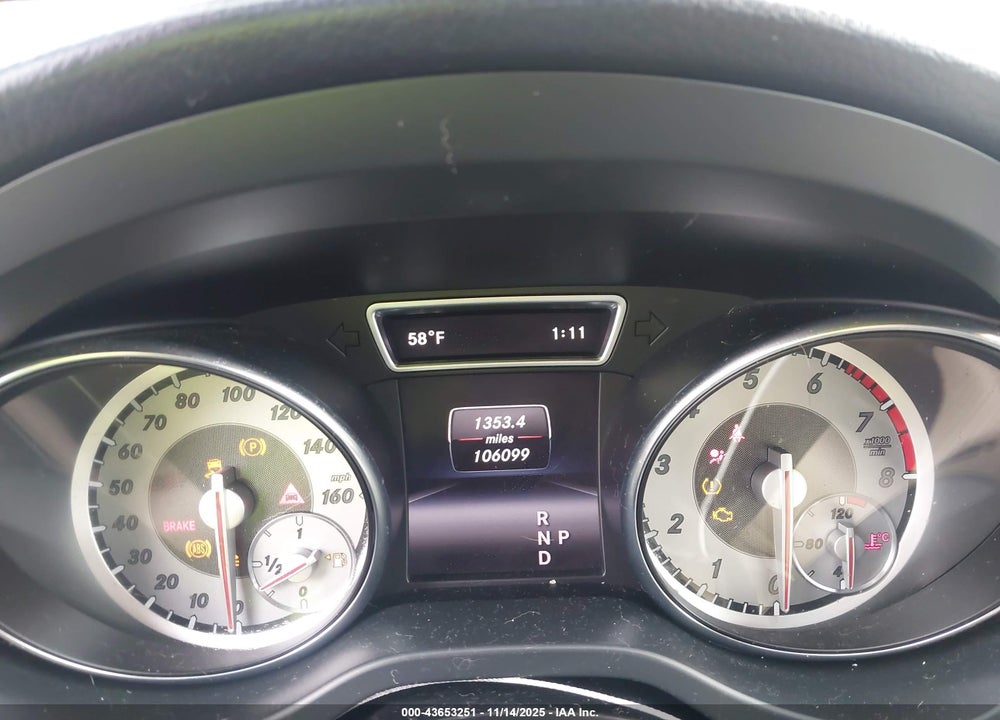 2015 MERCEDES-BENZ CLA-CLASS VIN: WDDSJ4GB6FN209250