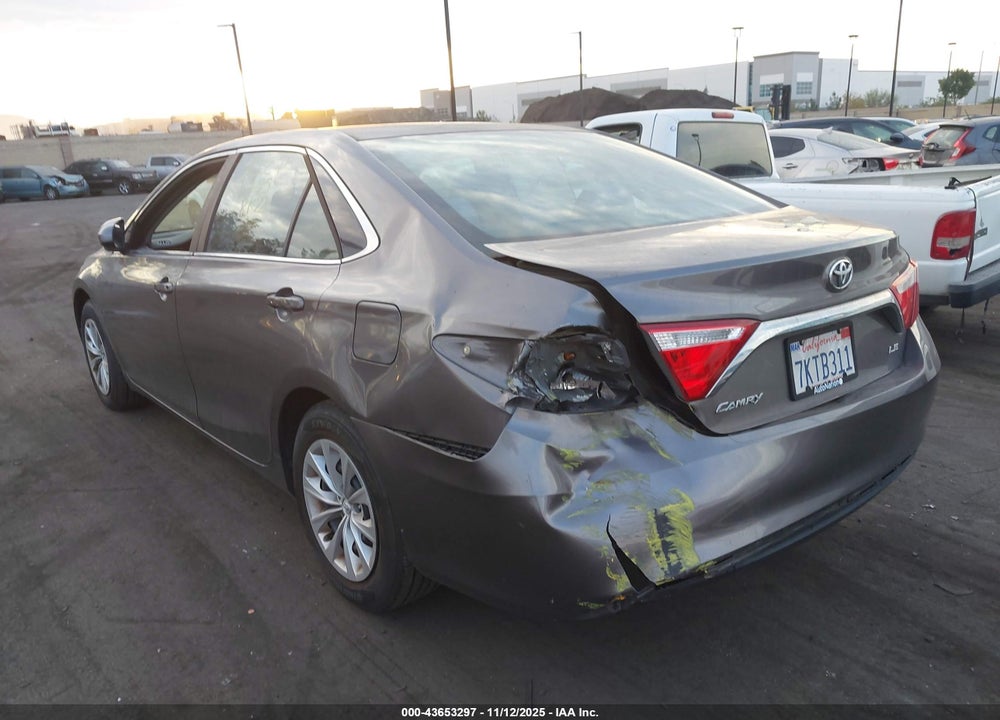2015 TOYOTA CAMRY LE VIN: 4T4BF1FK1FR469039