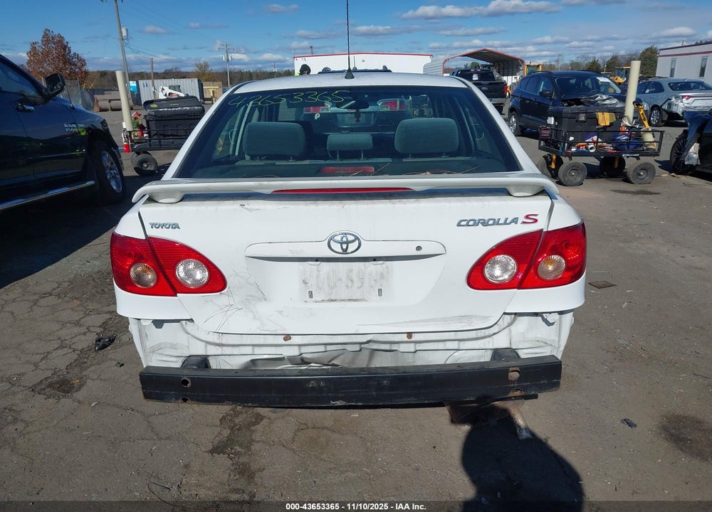 2005 TOYOTA COROLLA S VIN: 1NXBR32EX5Z552786