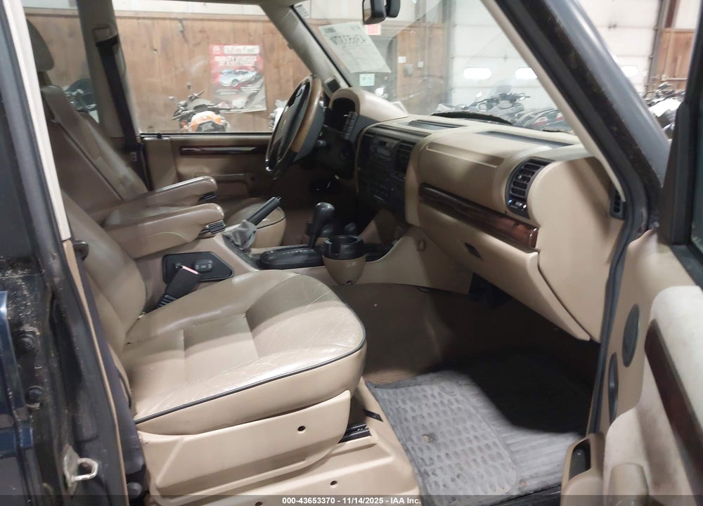 2000 LAND ROVER DISCOVERY SERIES II CLOTH/SERIES II LEATHER VIN: SALTY1543YA270698