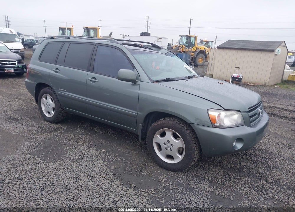 2007 TOYOTA HIGHLANDER LIMITED V6 VIN: JTEDP21A170141391
