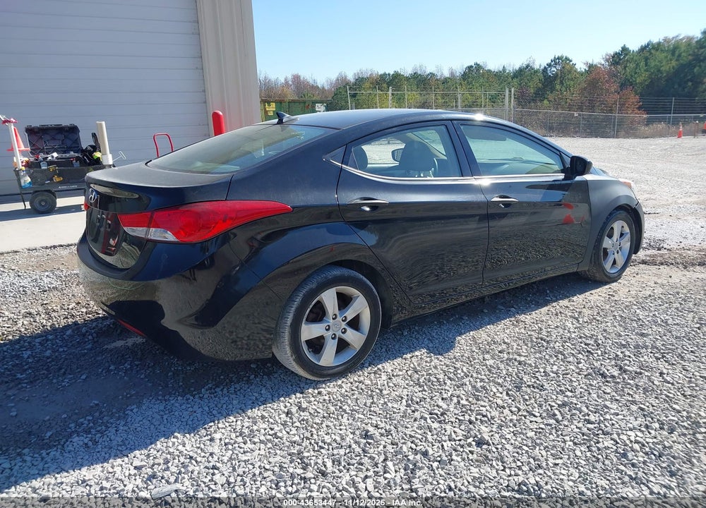 2013 HYUNDAI ELANTRA GLS VIN: 5NPDH4AE6DH226922