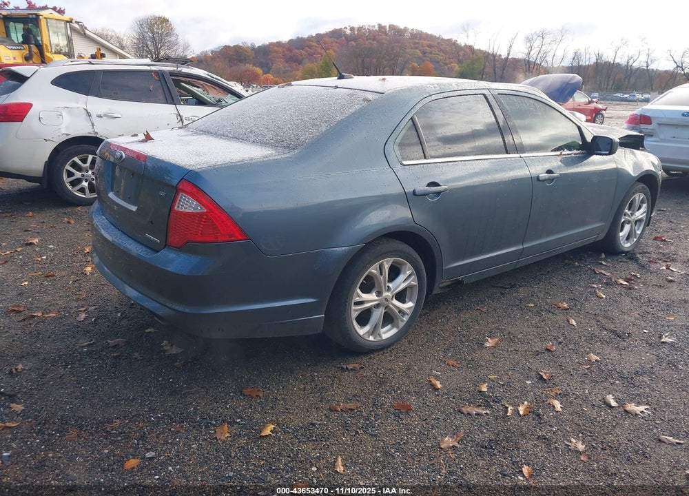 2012 FORD FUSION SE VIN: 3FAHP0HG4CR340925