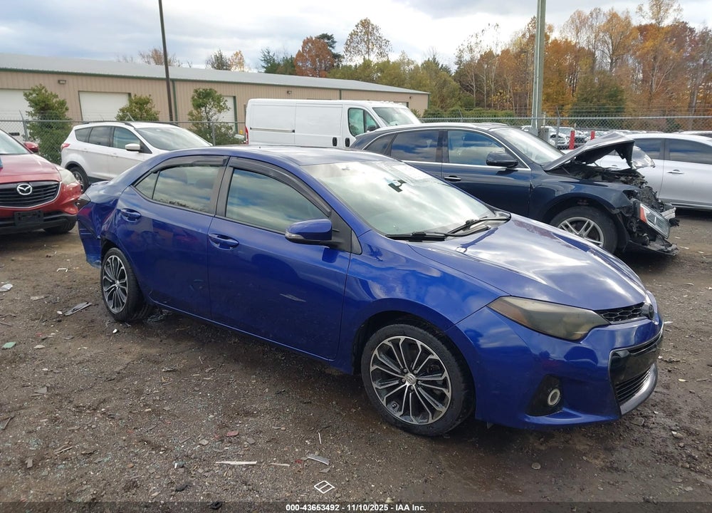 2016 TOYOTA COROLLA S PLUS VIN: 2T1BURHE5GC521054