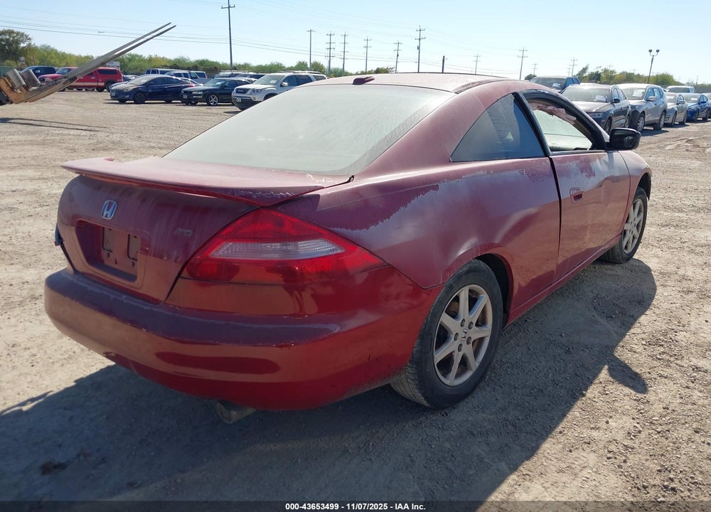 2004 HONDA ACCORD 3.0 EX VIN: 1HGCM82654A013815