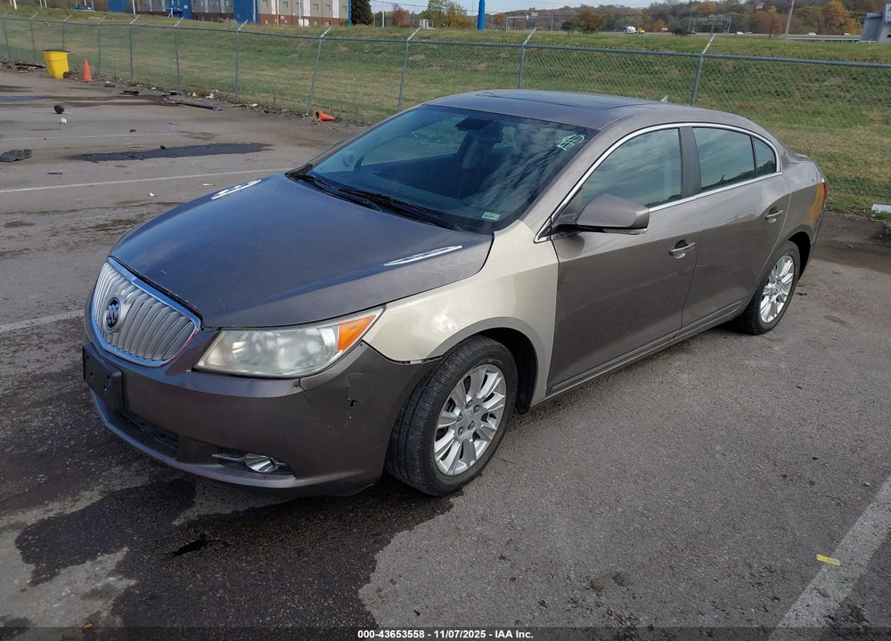 2012 BUICK LACROSSE LEATHER GROUP VIN: 1G4GC5ER1CF250645
