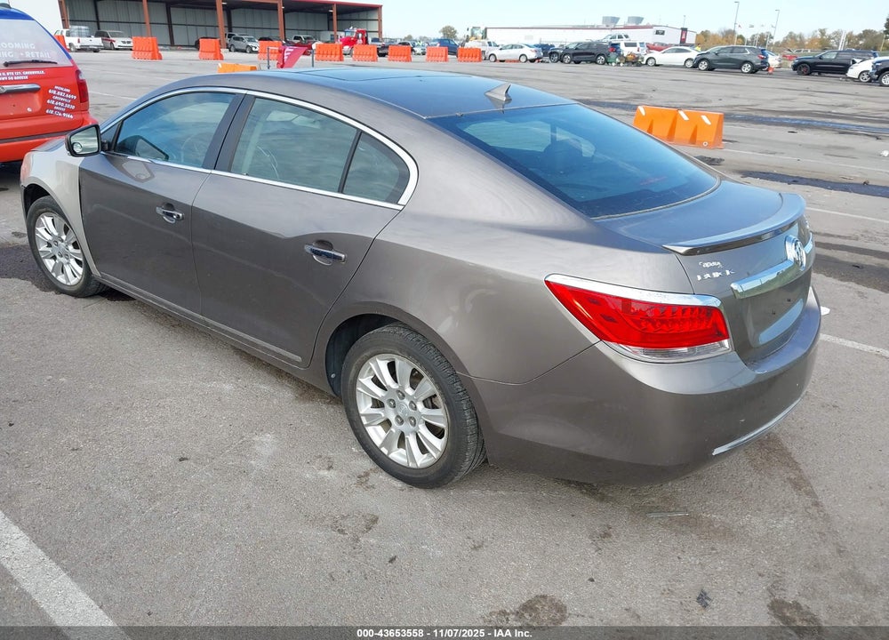 2012 BUICK LACROSSE LEATHER GROUP VIN: 1G4GC5ER1CF250645