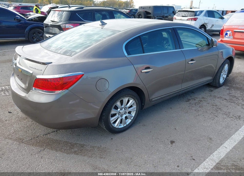 2012 BUICK LACROSSE LEATHER GROUP VIN: 1G4GC5ER1CF250645