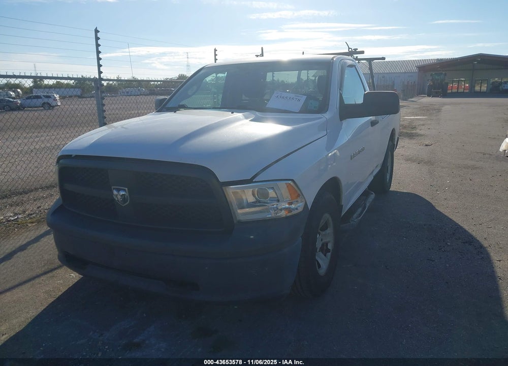 2012 RAM 1500 ST VIN: 3C6JD6AP1CG211741