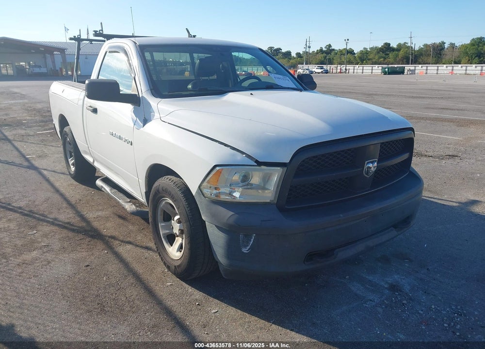 2012 RAM 1500 ST VIN: 3C6JD6AP1CG211741