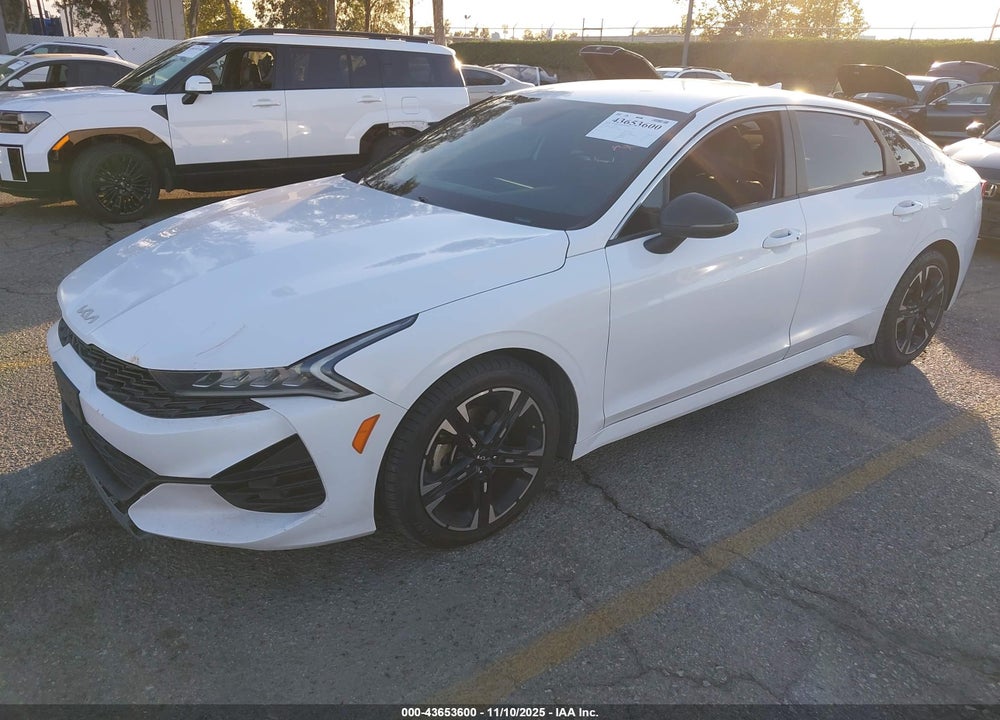 2022 KIA K5 GT LINE VIN: 5XXG64J29NG128649