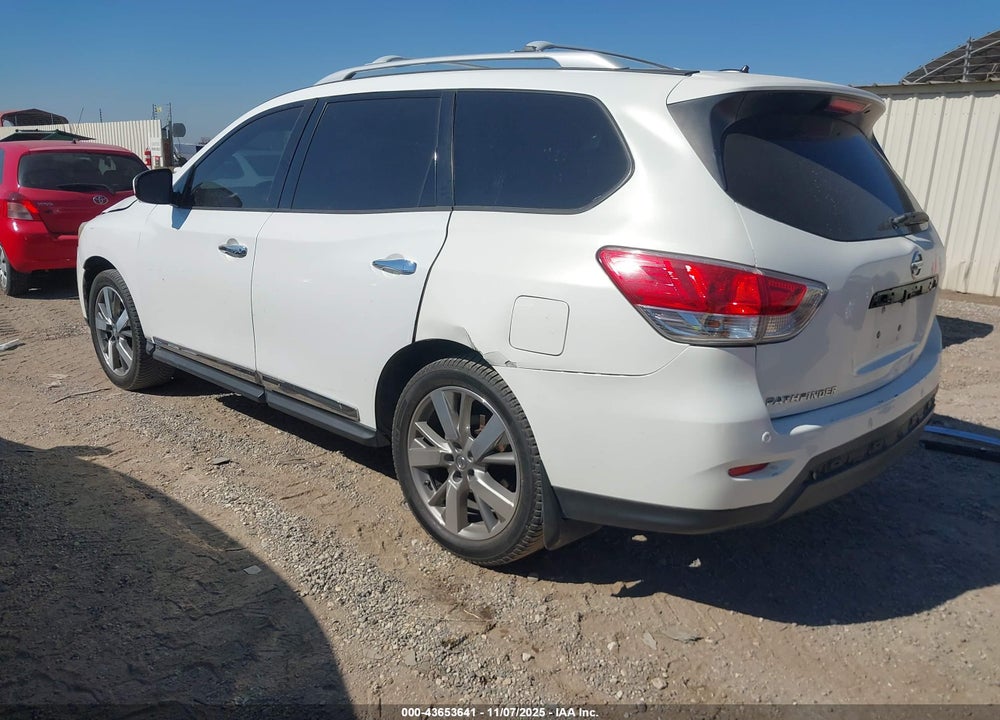 2014 NISSAN PATHFINDER PLATINUM VIN: 5N1AR2MN6EC686543