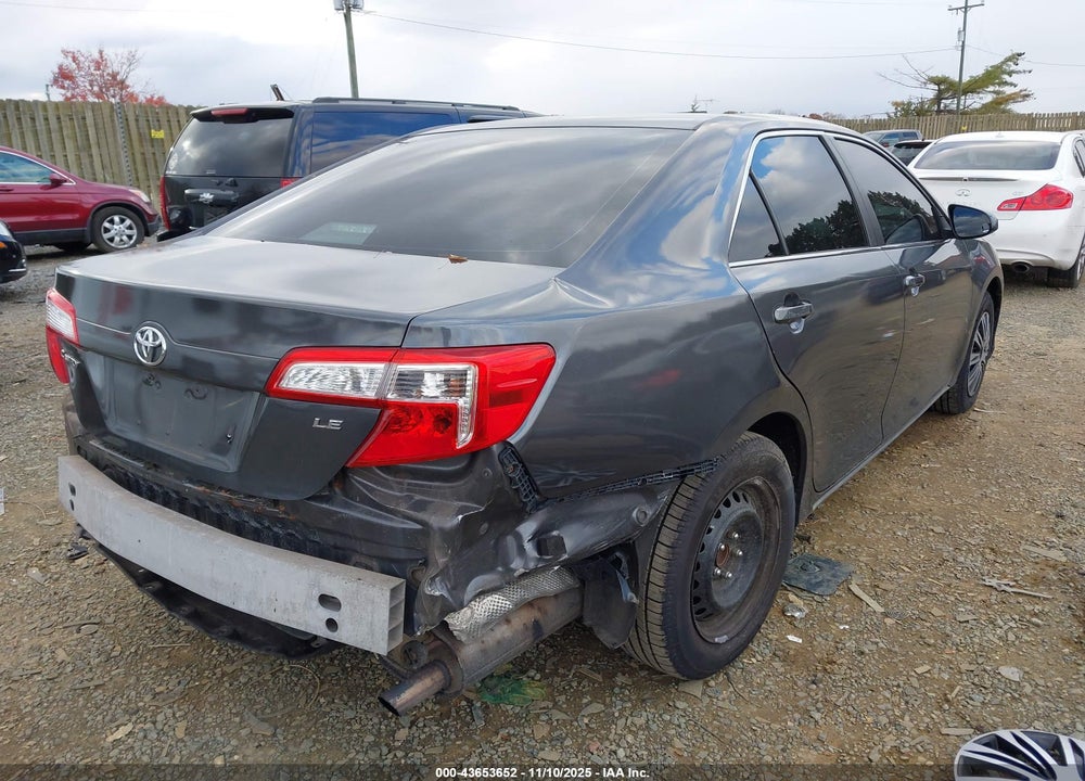 2013 TOYOTA CAMRY LE VIN: 4T4BF1FK3DR308253