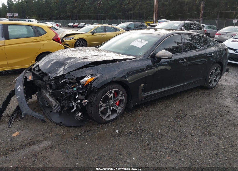 2019 KIA STINGER GT2 VIN: KNAE55LC1K6066211