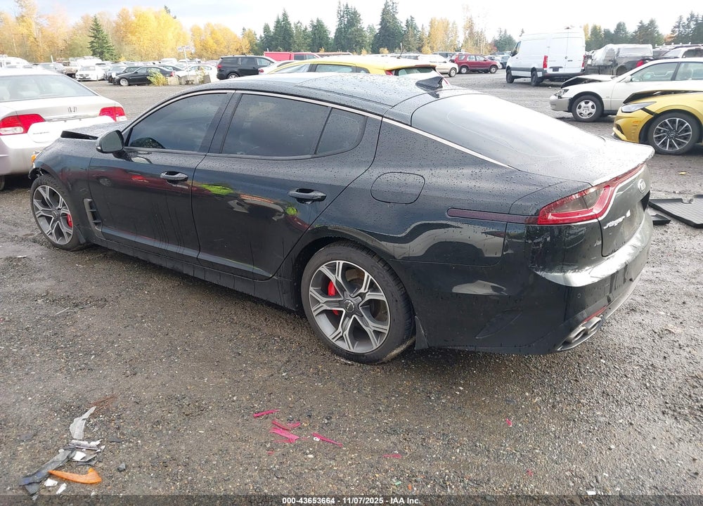 2019 KIA STINGER GT2 VIN: KNAE55LC1K6066211