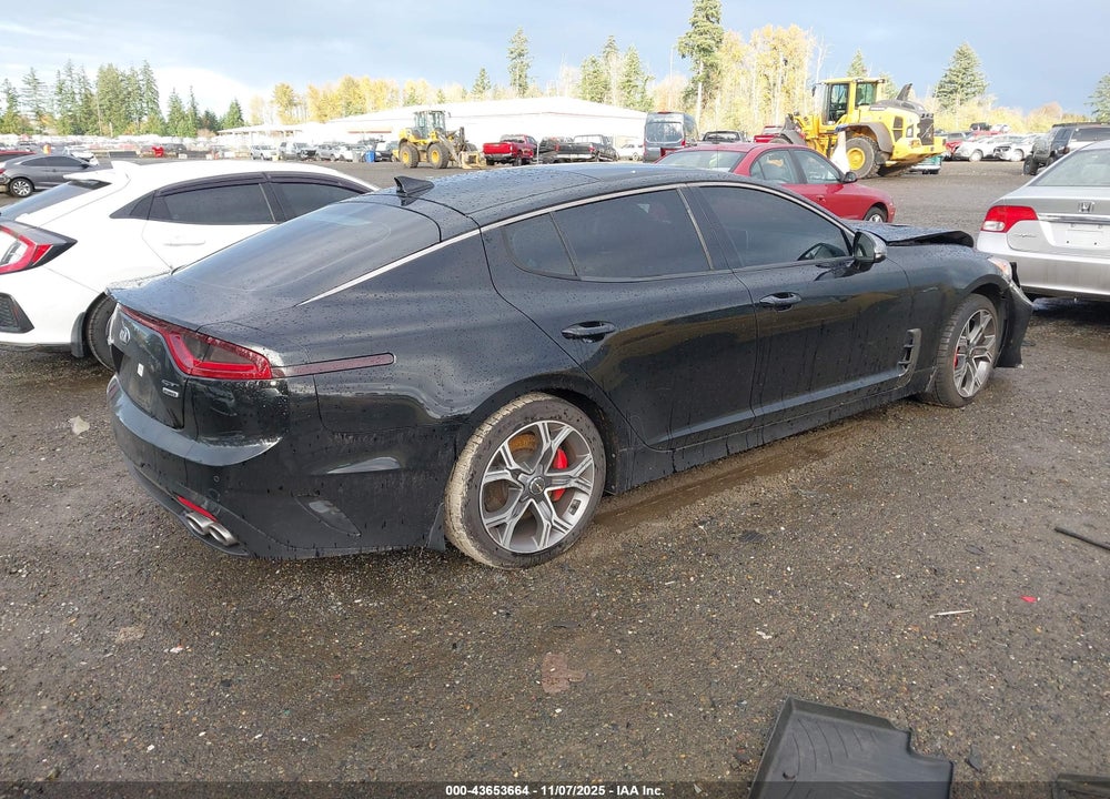 2019 KIA STINGER GT2 VIN: KNAE55LC1K6066211