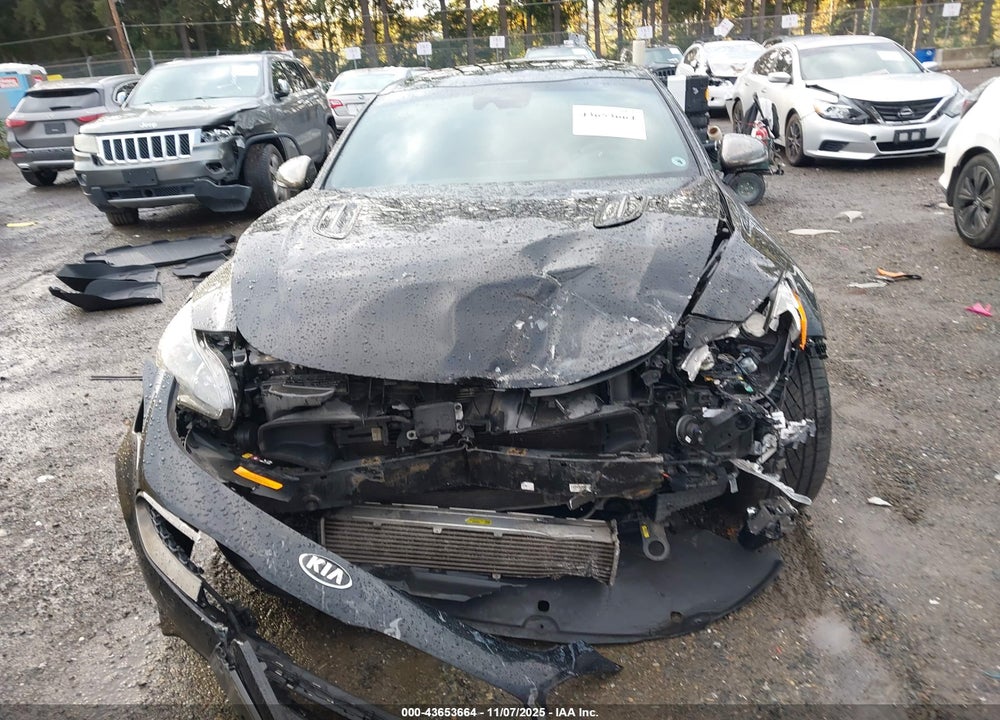 2019 KIA STINGER GT2 VIN: KNAE55LC1K6066211