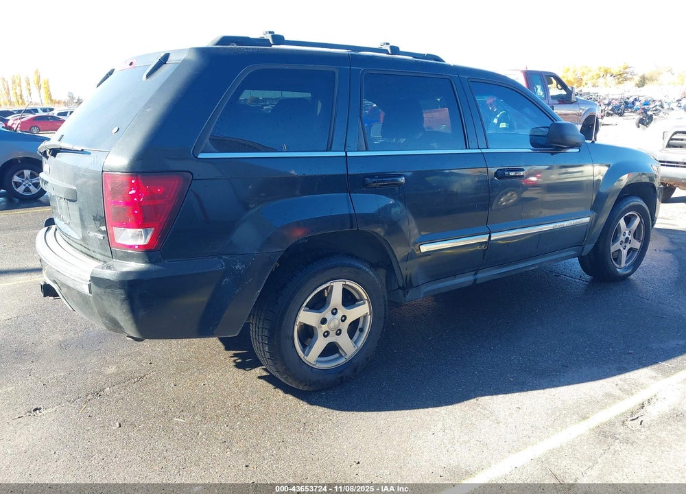 2005 CHEROKEE JEEP GRAND  LIMITED VIN: 1J4HS58N85C600596