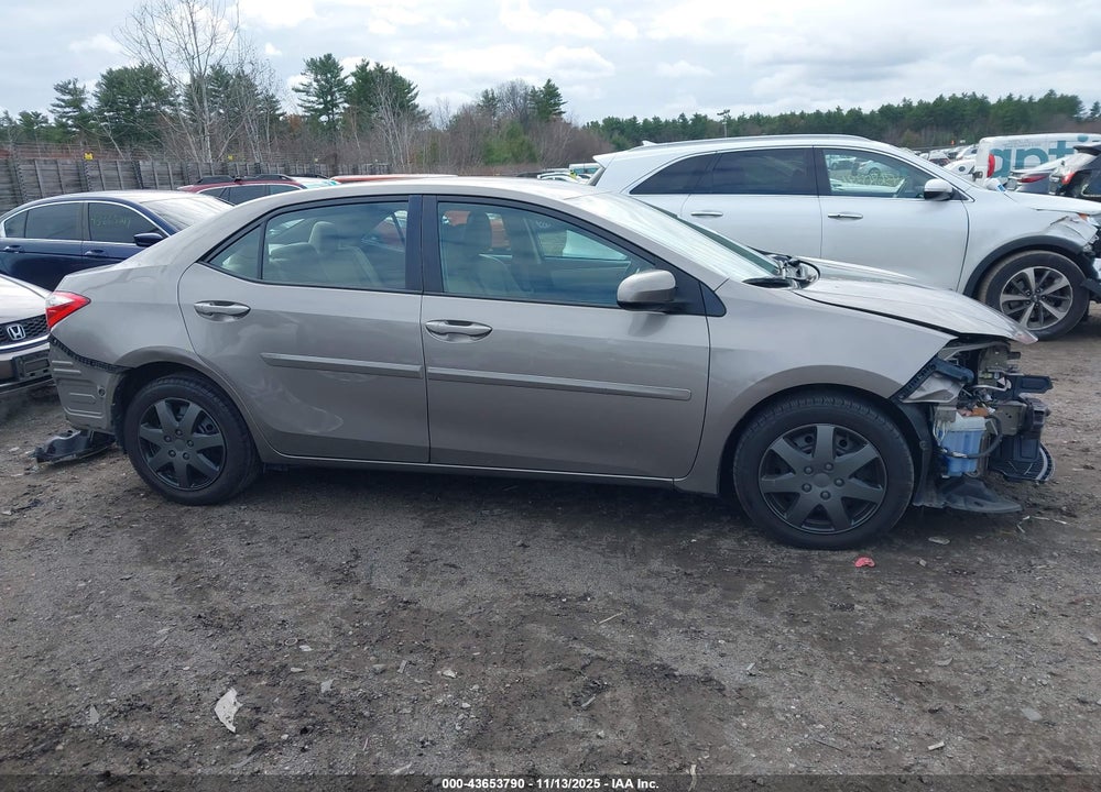2014 TOYOTA COROLLA LE VIN: 5YFBURHE1EP119707